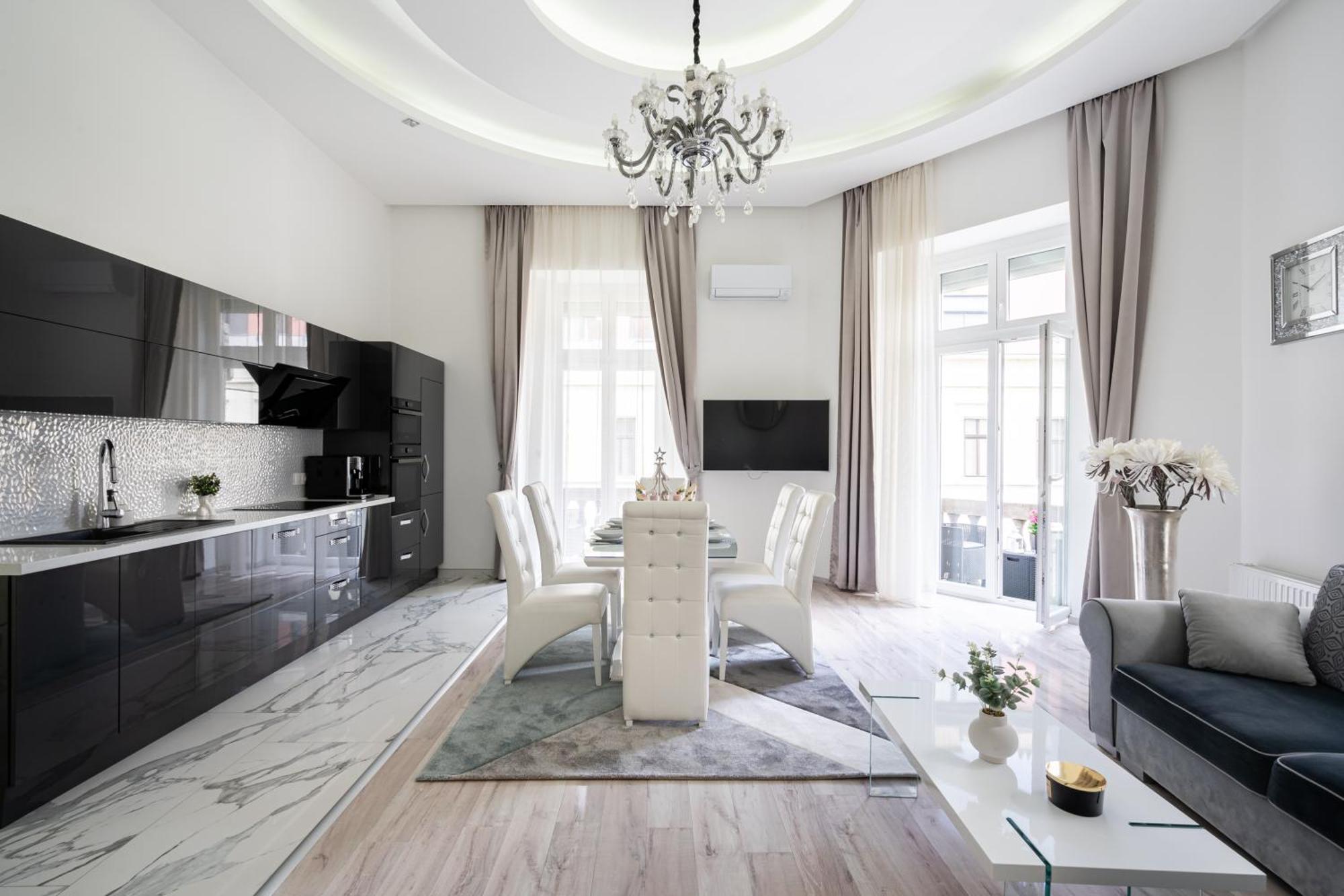 בודפשט Kiraly 35 Luxury Apartment With Free Parking מראה חיצוני תמונה