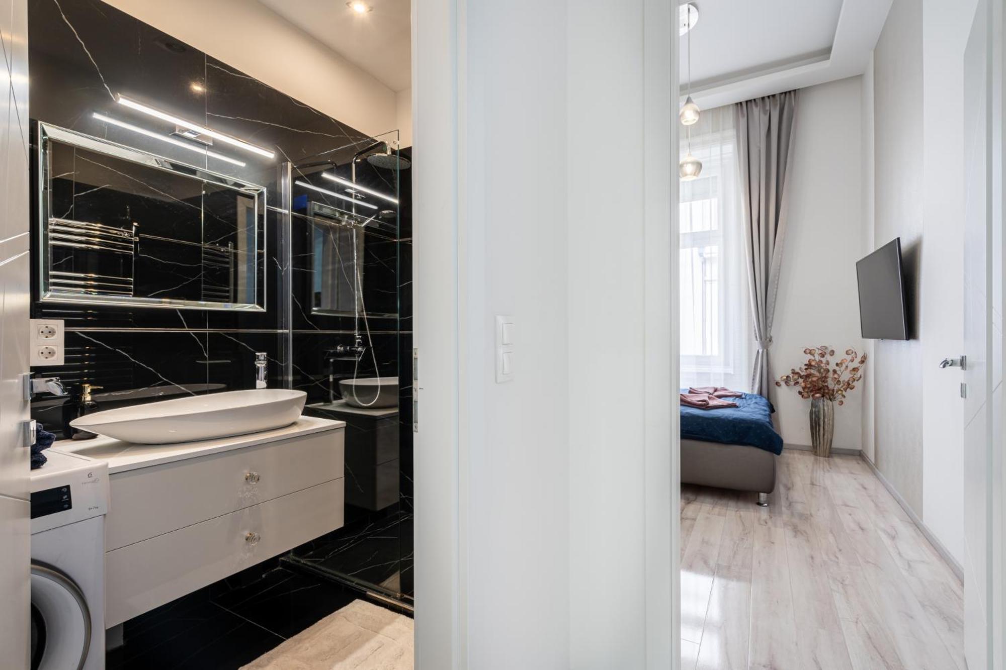 בודפשט Kiraly 35 Luxury Apartment With Free Parking מראה חיצוני תמונה